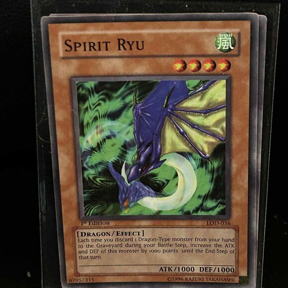 Spirit Ryu - LOD-036 - Common - 1st Edition Legacy of Darkness Yu-Gi-Oh! - Picture 1 of 1